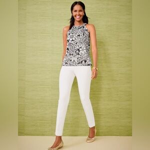 Talbots Paisley Halter Top